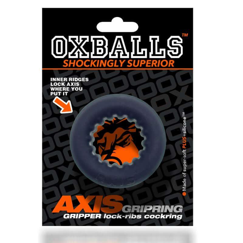 Axis Rib Griphold Cockring Black Ice - Take A Peek