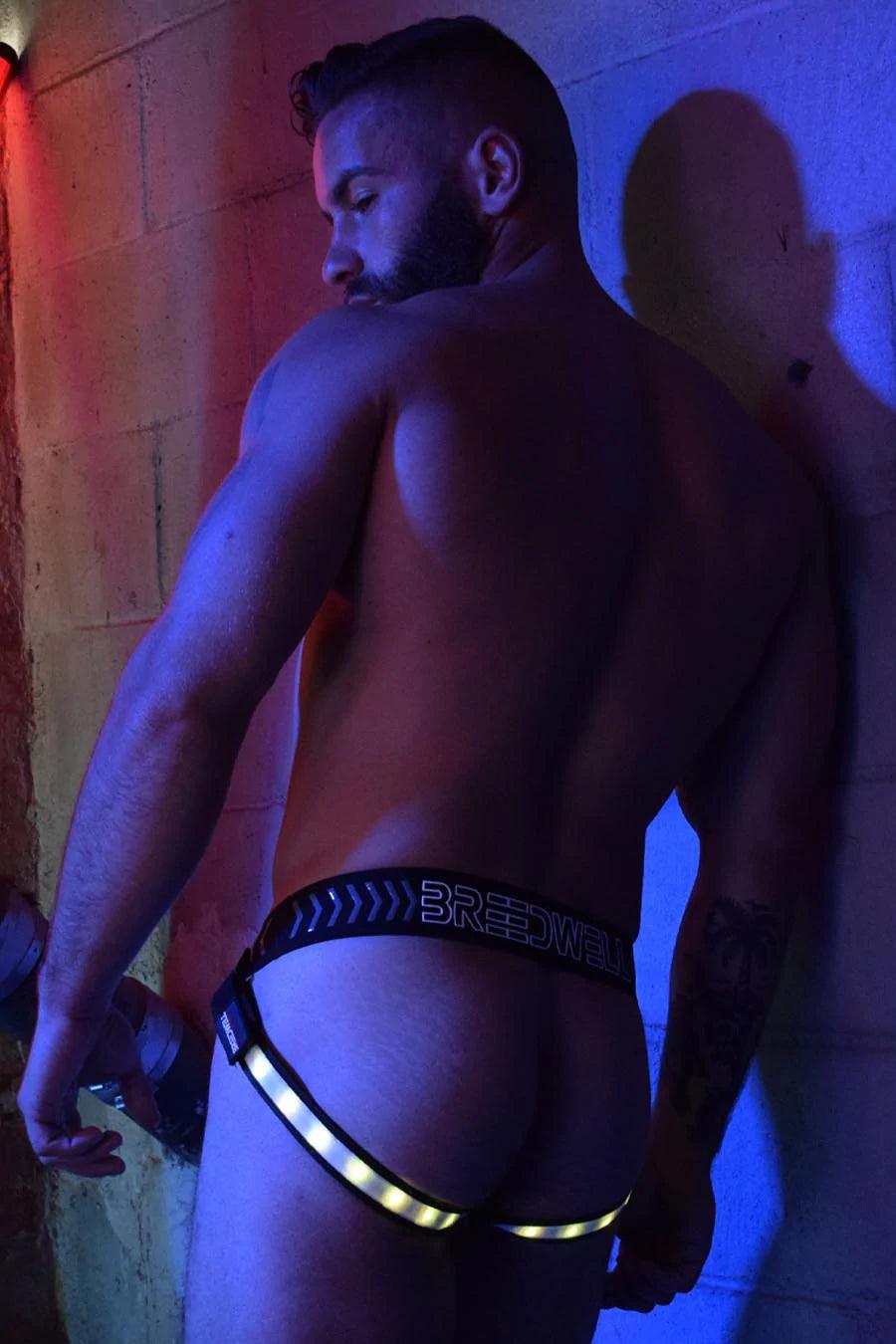 RAVE LEGSTRAP JOCK SYSTEM WHITE - Take A Peek