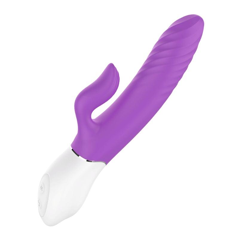 Lighter Thrusting Rabbit Vibrator - Purple - Take A Peek