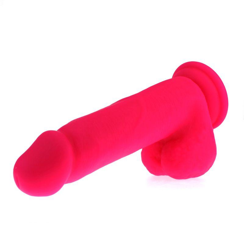 Thick Realistic Cock w Balls Pink - Take A Peek