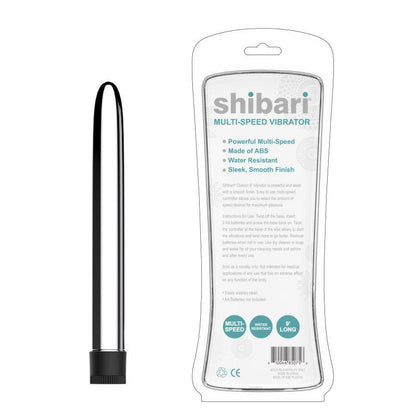 Shibari Multi-Speed Vibrator 9in Silver - Take A Peek