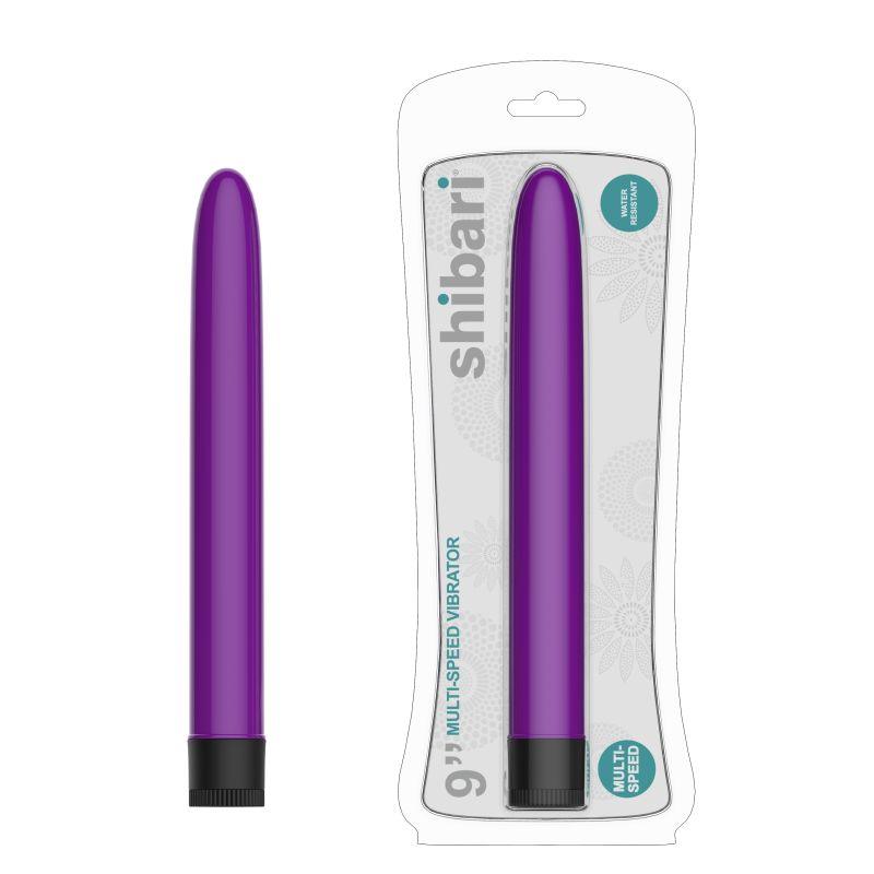 Shibari Multi-Speed Vibrator 9in Purple - Take A Peek