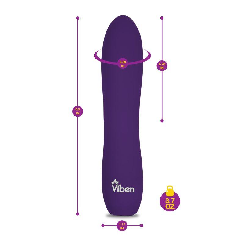 Viben Vivacious Rumble Motor Rechargeable Bullet Violet - Take A Peek