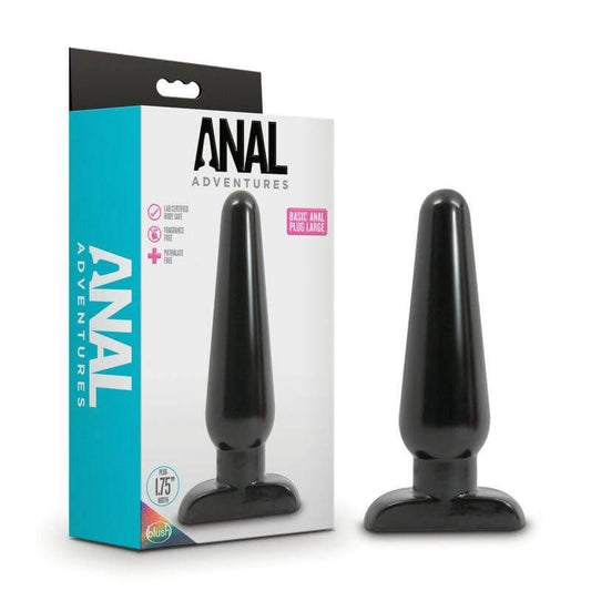 Anal Adventures Basic Anal Plug Large - Take A Peek