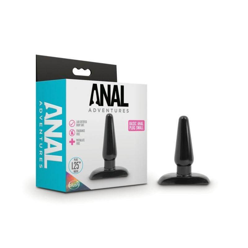 Anal Adventures Basic Anal Plug Small - Take A Peek