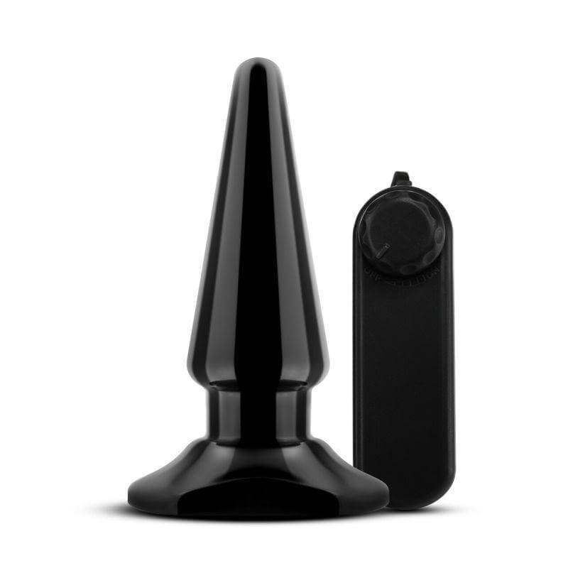 Anal Adventures Basic Vibrating Anal Pleaser w Remote - Take A Peek