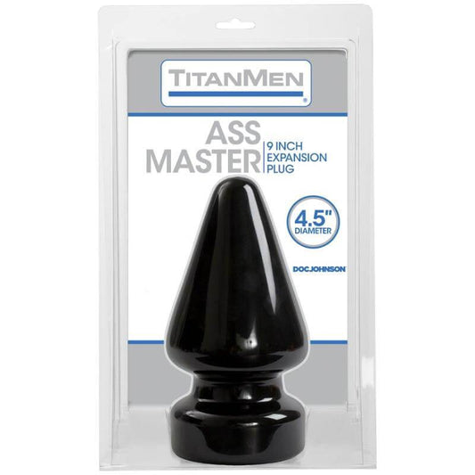 Ass Master 4.5in Black - Take A Peek