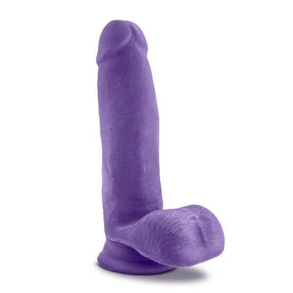 Au Natural Bold Pleaser 7in Dildo Purple - Take A Peek