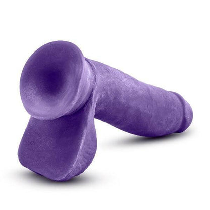 Au Natural Bold Pleaser 7in Dildo Purple - Take A Peek