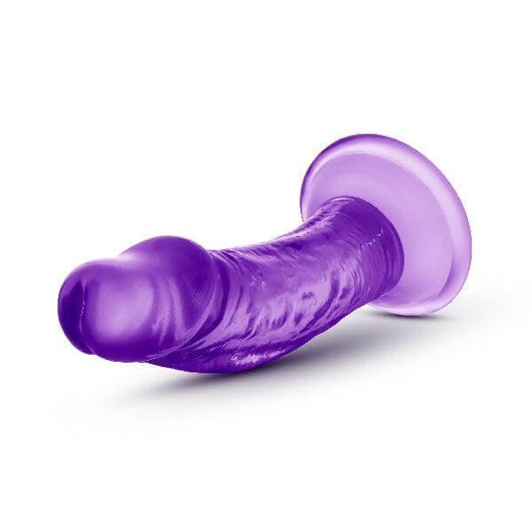 B Yours Sweet N Small Dildo with Suction Cup 4in Purple - Take A Peek