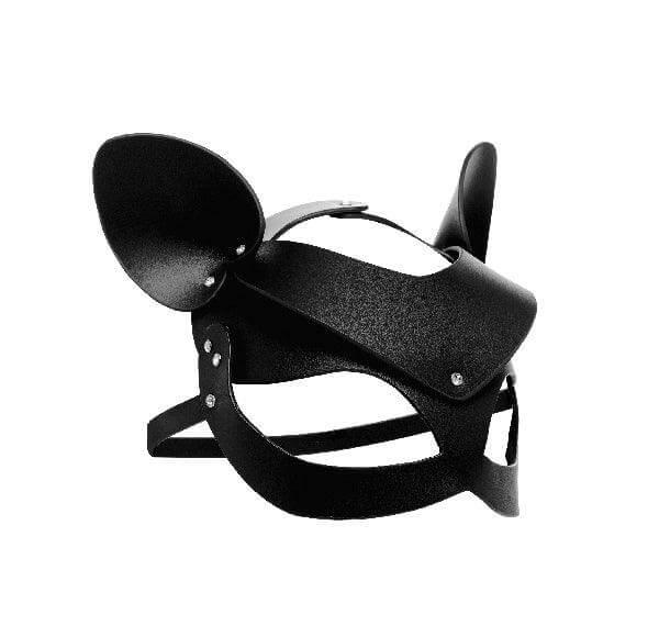 Bad Kitten Leather Cat Mask - Take A Peek