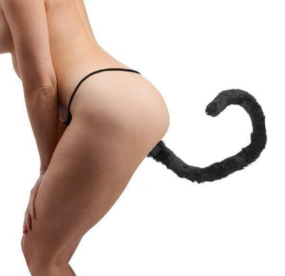 Bad Kitty Silicone Cat Tail Anal Plug - Take A Peek