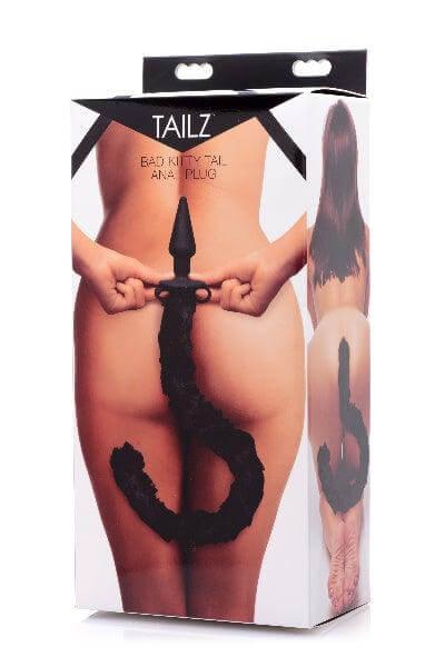 Bad Kitty Silicone Cat Tail Anal Plug - Take A Peek