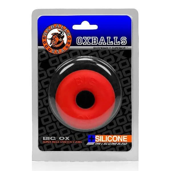 Big Ox Cockring Red Ice - Take A Peek