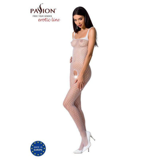 Bodystocking BS071 White - Take A Peek