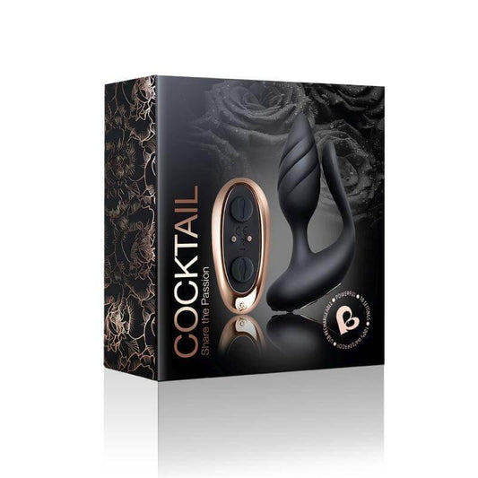 Cocktail Dual Stimulator Black - Take A Peek