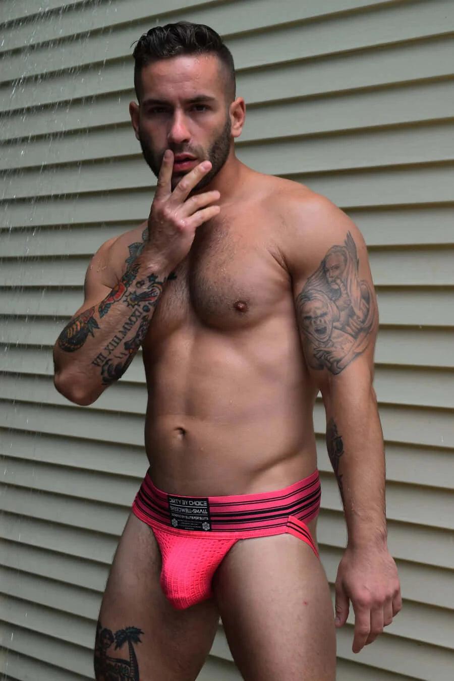 CUMDUMP JOCK - NEON PINK - Take A Peek