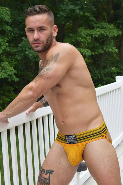 CUMDUMP JOCK - YELLOW - Take A Peek