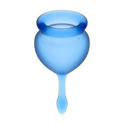 Feel Good Menstrual Cup Light Blue 2pcs - Take A Peek