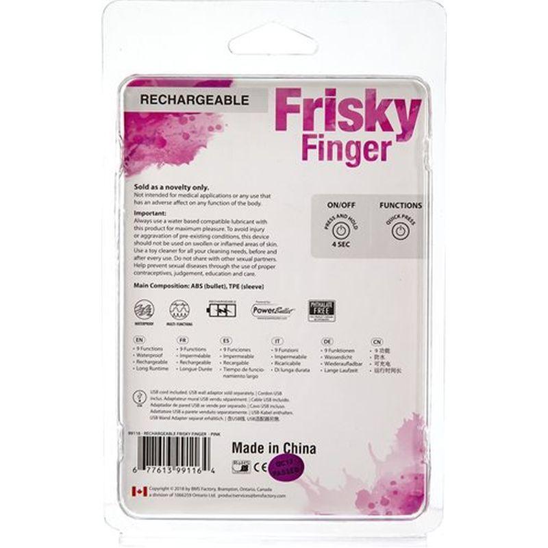 Frisky Finger Rechargeable Pink - Take A Peek