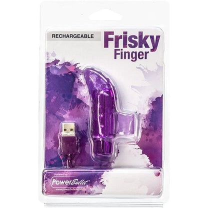 Frisky Finger Rechargeable Purple - Take A Peek