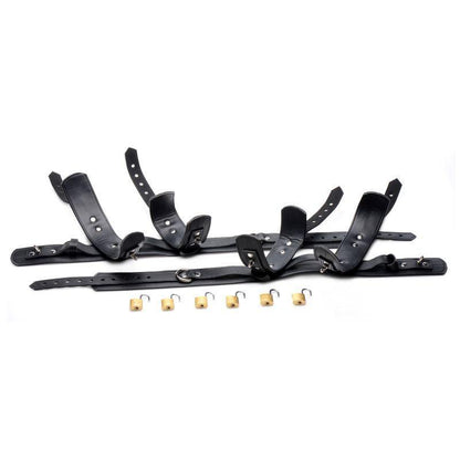 Frog Tie Restraint Set Black - Take A Peek