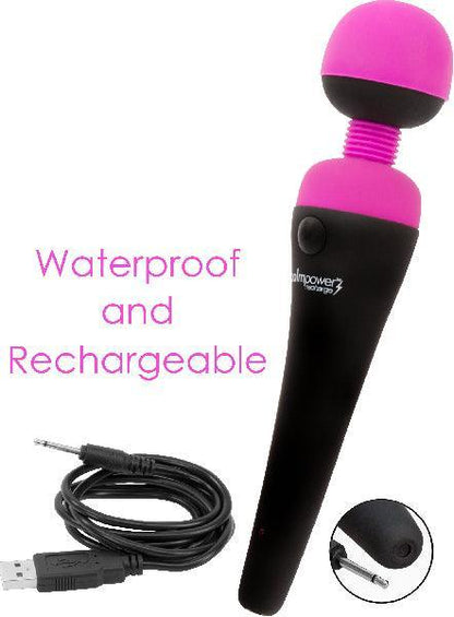 PalmPower Massage Wand Recharge Waterproof - Take A Peek