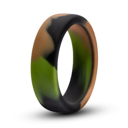 Performance Silicone Camo Cock Ring Green Camoflauge - Take A Peek